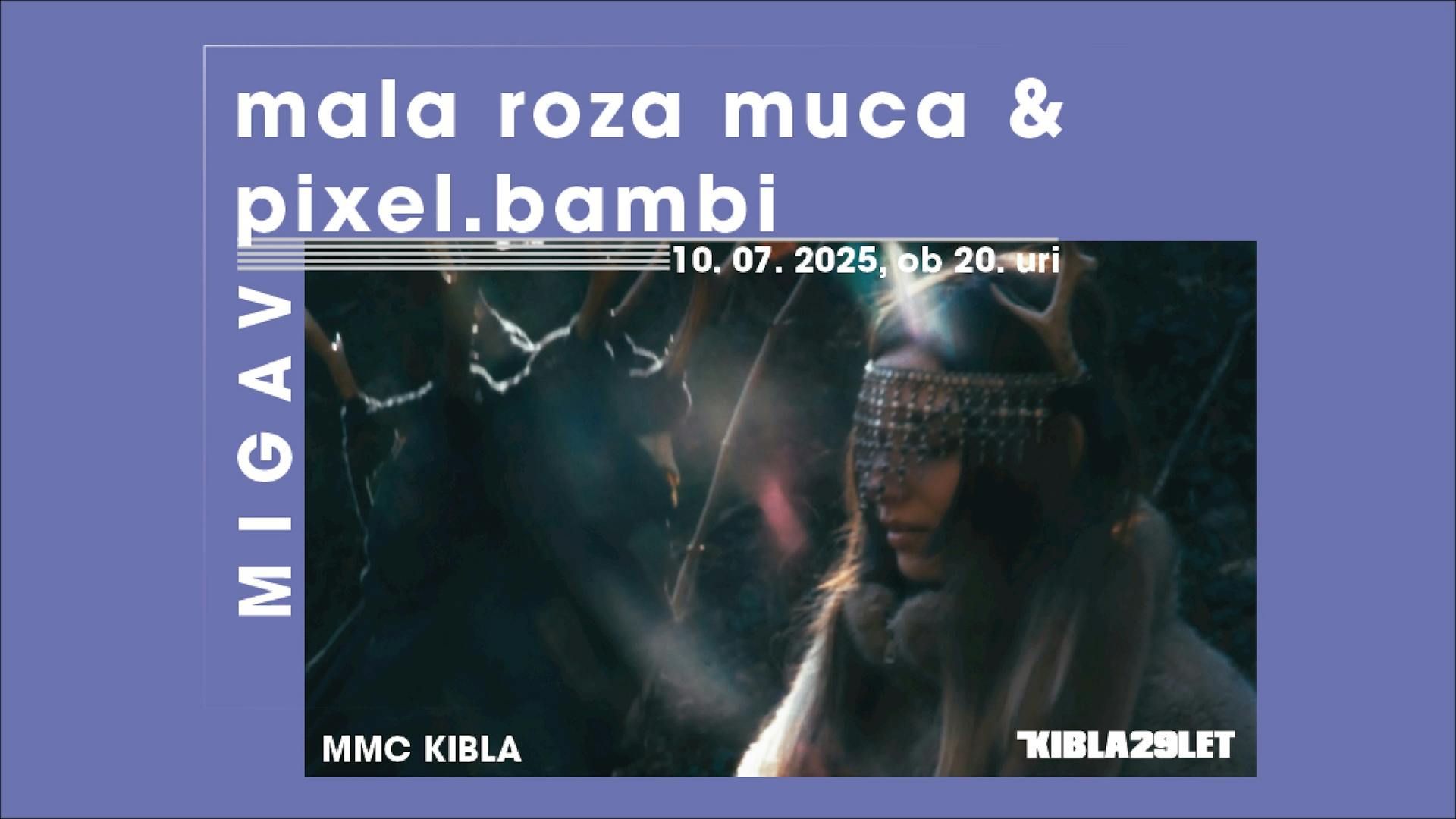 Glasbeni cikel MIGAV: mala roza muca & pixel.bambi